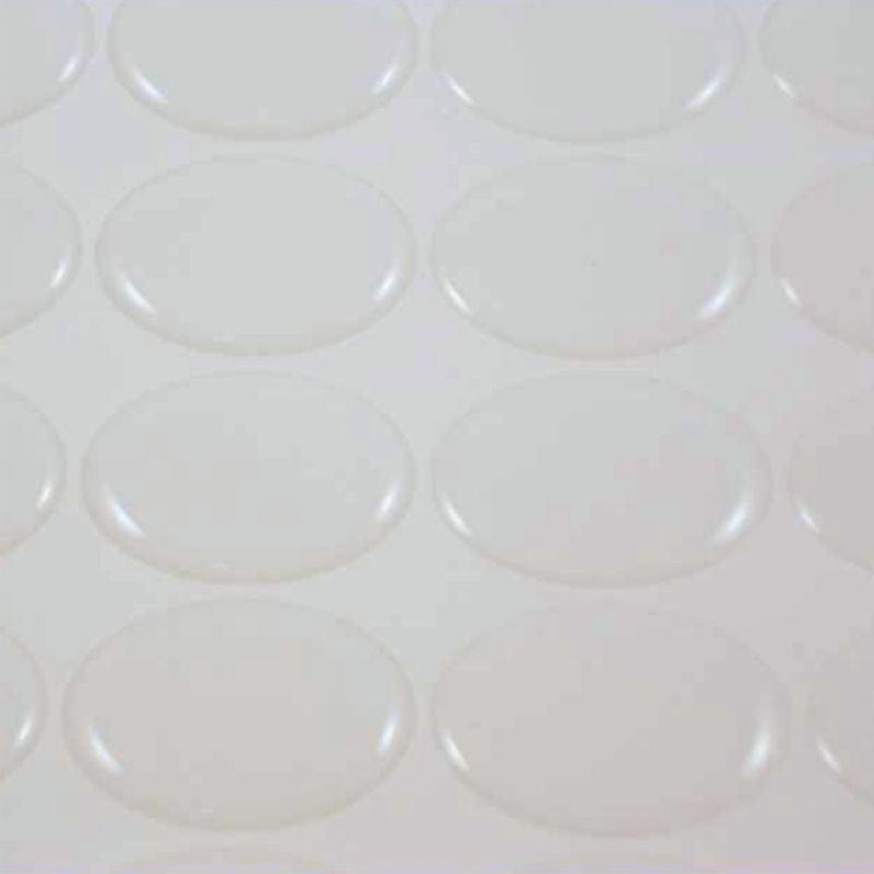 Standard Badge Blank oval 29.5x21mm and clear dome